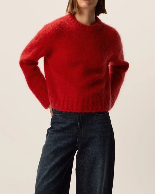 PULL BLOOM ROUGE ~ DES PETITS HAUTS