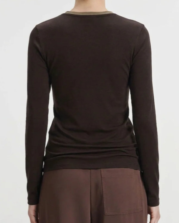 T-SHIRT FT1180 CHOCOLATE MOUSSE ~ MAJESTIC FILATURES