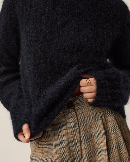PULL BLOOM MARINE ~ DES PETITS HAUTS