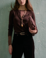 GILET MAUD CHOCOLAT ~ PETITE MENDIGOTE