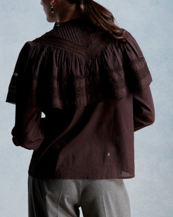 TOP MILADY CHOCOLAT ~ PETITE MENDIGOTE