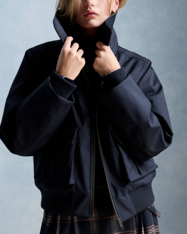 VESTE TEDDY MARINE ~ PETITE MENDIGOTE