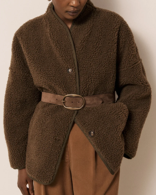 VESTE VALDI BROWN ~ HARTFORD