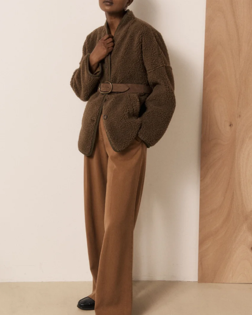VESTE VALDI BROWN ~ HARTFORD