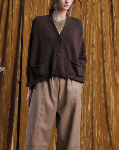 GILET C04 ESPRESSO ~ FLOOR