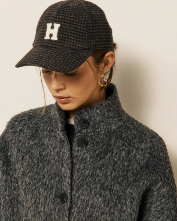 CASQUETTE CAP H BROWN & BLACK ~ HARTFORD