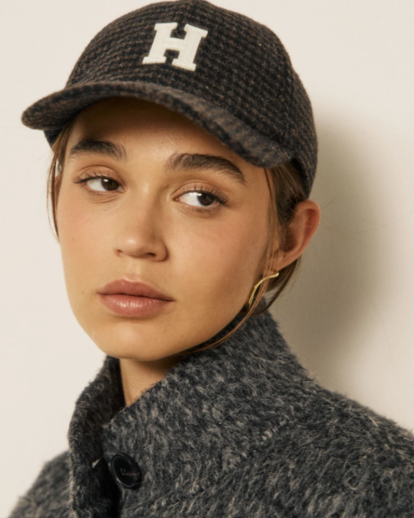CASQUETTE CAP H BROWN & BLACK ~ HARTFORD