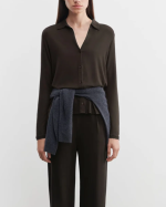 CHEMISE FCH064 CHOCOLATE MOUSSE ~ MAJESTIC FILATURES