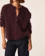 GILET BEA PRUNE ~ DES PETITS HAUTS