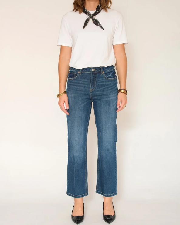 JEAN THE LINDA WILSON BLUE ARKANSAS WASH ~ MKT