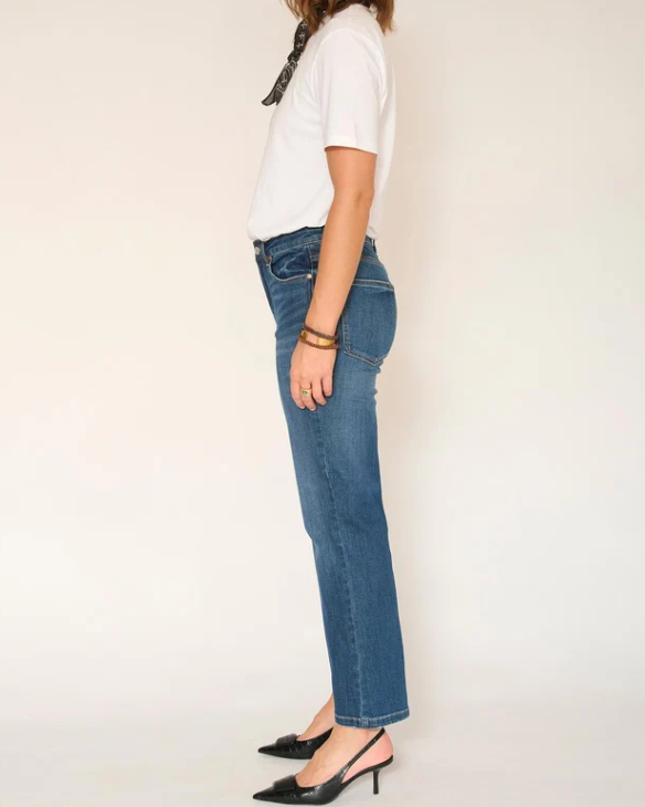 JEAN THE LINDA WILSON BLUE ARKANSAS WASH ~ MKT