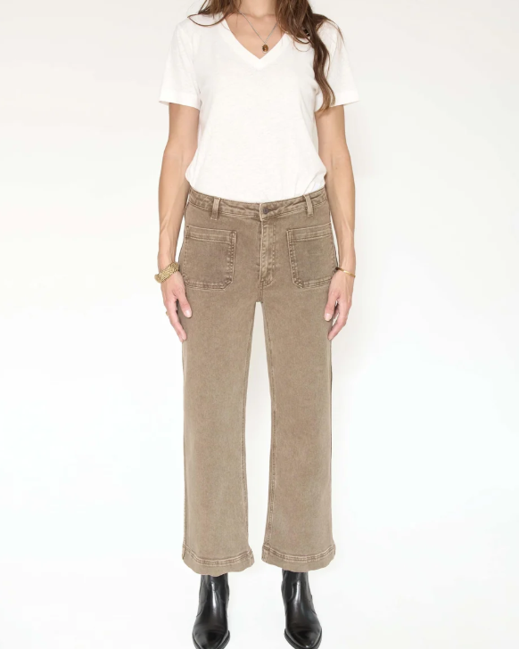 JEAN THE FRIDA PACIFIC DRILL KAKI ~ MKT