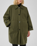 VESTE LYON OVERSIZE OLIVE NIGHT ~ MY ESSENTIAL WARDROBE