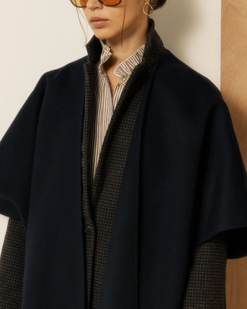VESTE VIRGINIE NAVY ~ HARTFORD
