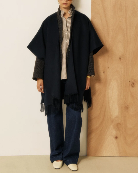 VESTE VIRGINIE NAVY ~ HARTFORD