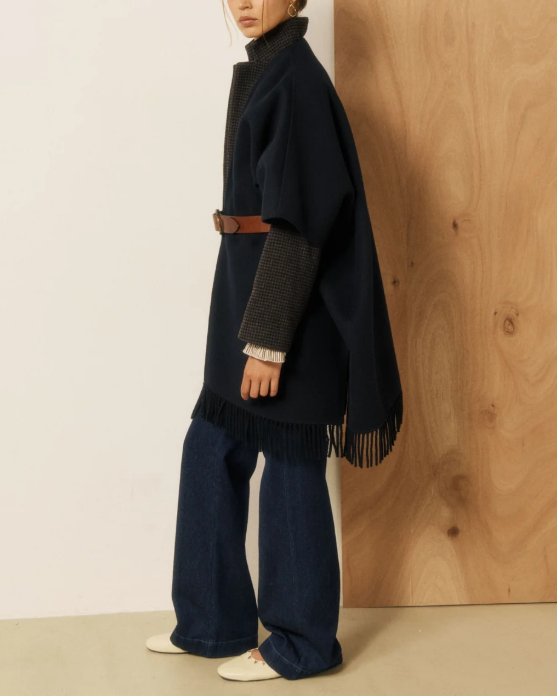 VESTE VIRGINIE NAVY ~ HARTFORD