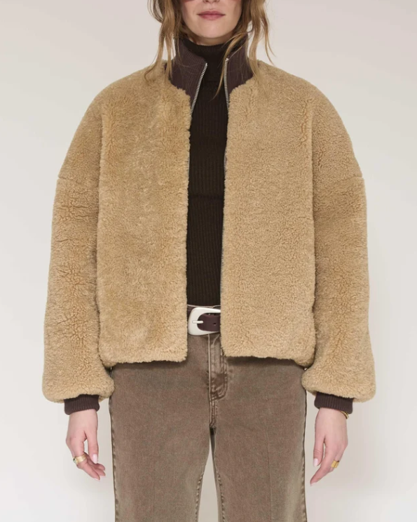 MANTEAU MAHAU BEIGE ~ MKT