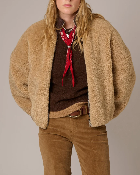 MANTEAU MAHAU BEIGE ~ MKT