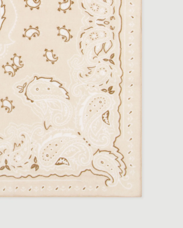ECHARPE PAISLEY BEIGE ~ HARTFORD