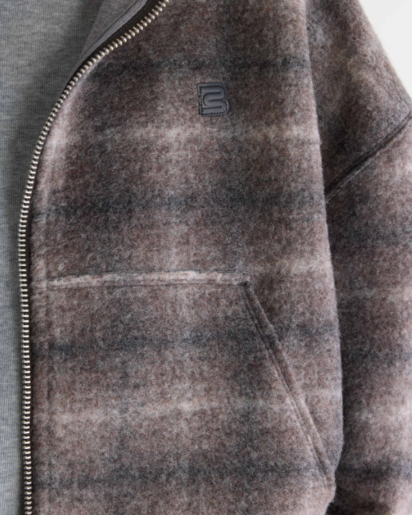 SWEAT FANNEL CHECK A ~ BELLEROSE