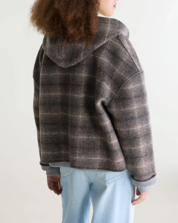 SWEAT FANNEL CHECK A ~ BELLEROSE