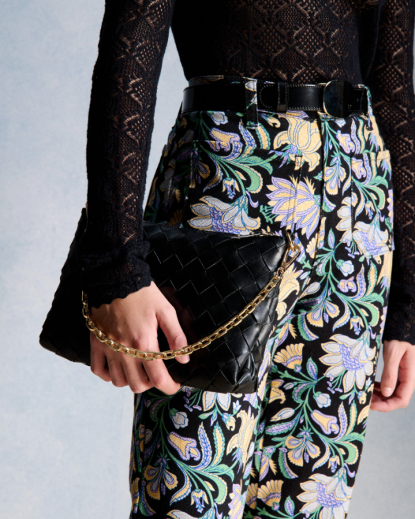 SAC SERION PETIT TRESSÉ NOIR ~ PETITE MENDIGOTE