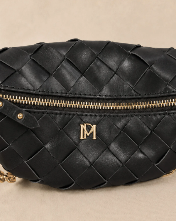 SAC VIOLETTE SERION PETIT TRESSÉ NOIR ~ PETITE MENDIGOTE