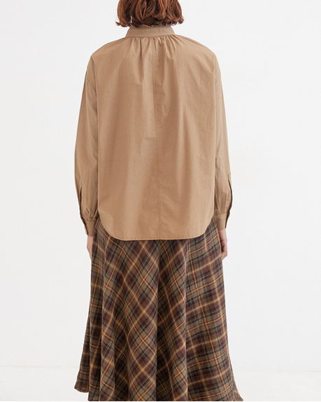 BLOUSE HRIMA  CAMEL ~ PROJECT AJ117