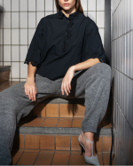 CHEMISE HARUKO BLACK ~ PROJECT AJ117