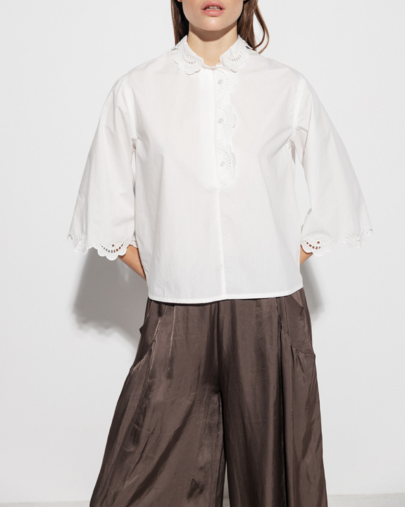 CHEMISE HARUKO WHITE ~ PROJECT AJ117