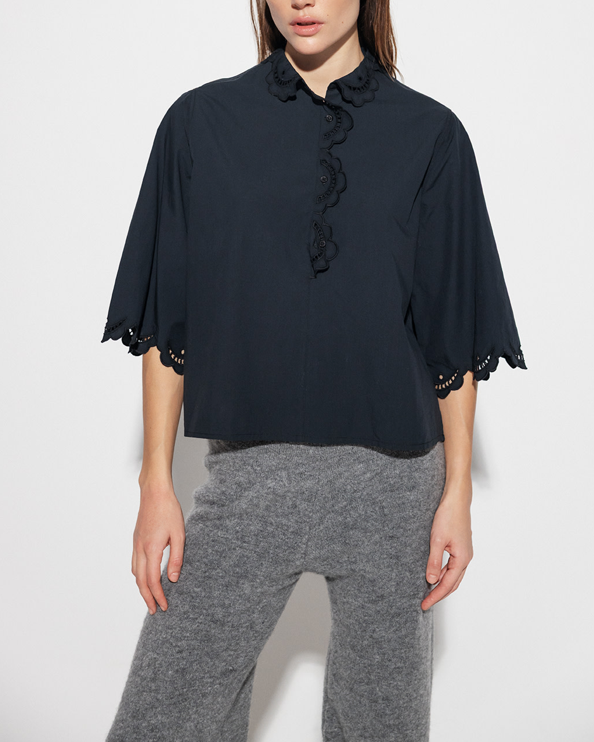 CHEMISE HARUKO BLACK ~ PROJECT AJ117