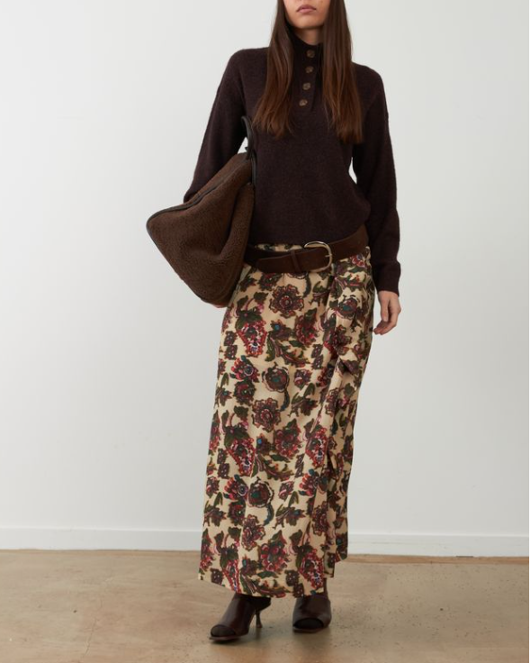 PULL NATHANIELLE BURGUNDY ~ ORFEO