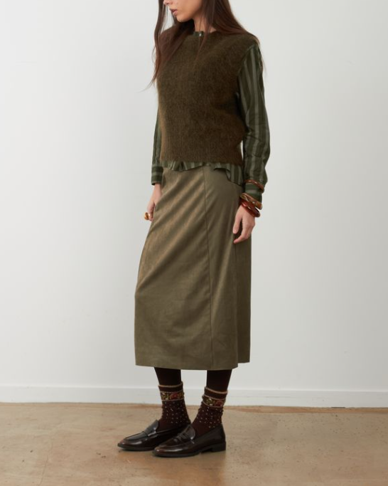 PULL MIRTA KAKI ~ ORFEO
