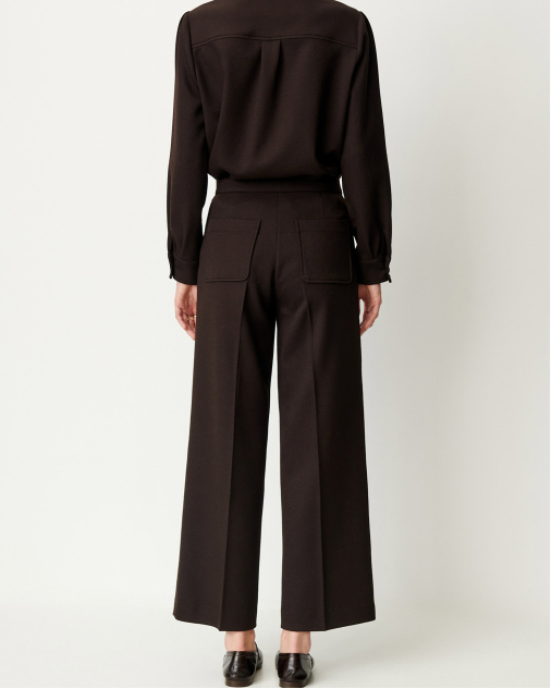 PANTALON ALBERWOOL EBENE ~ SESSUN