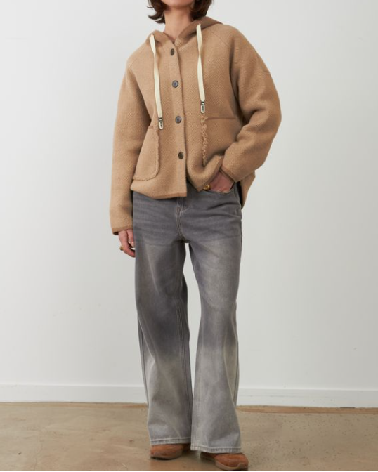 GILET BRISEIS CAMEL ~ ORFEO