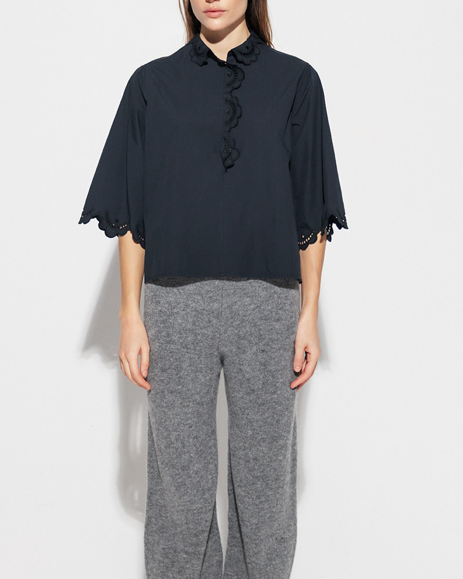 CHEMISE HARUKO BLACK ~ PROJECT AJ117