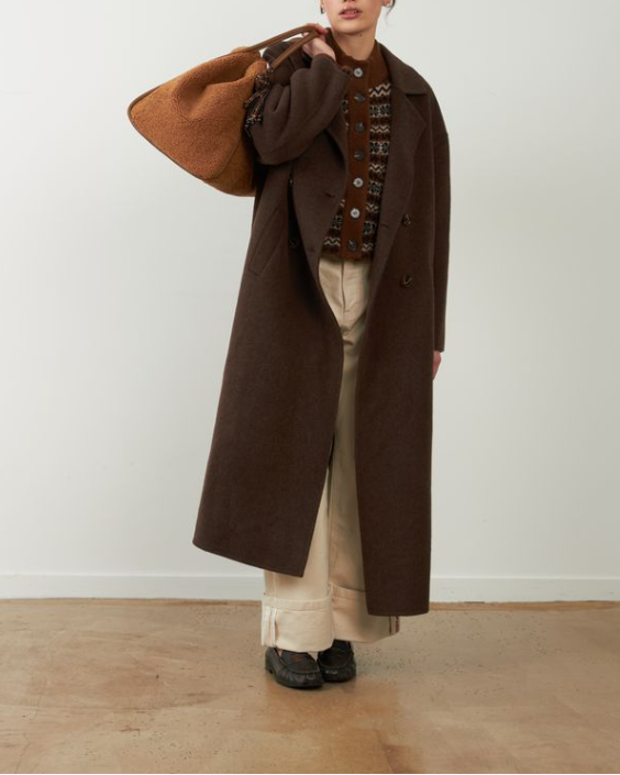 VESTE LEYA CHOCOLAT ~ ORFEO