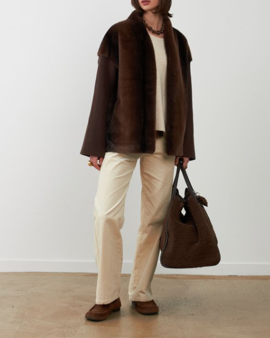 VESTE YANA CHOCOLAT ~ ORFEO