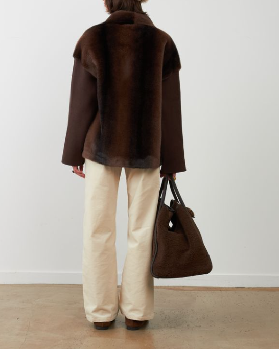 VESTE YANA CHOCOLAT ~ ORFEO