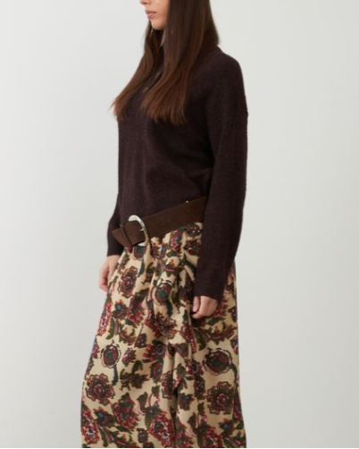 PULL NATHANIELLE BURGUNDY ~ ORFEO