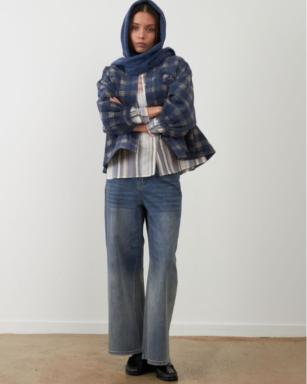ECHARPE CLEON DENIM ~ ORFEO