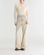 JEAN PARTHE BEIGE SNOW ~ BELLEROSE