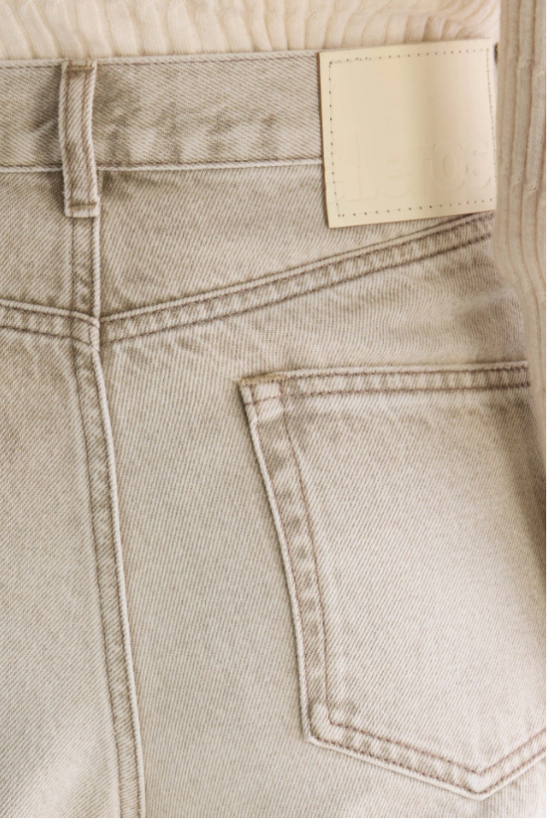 JEAN PARTHE BEIGE SNOW ~ BELLEROSE