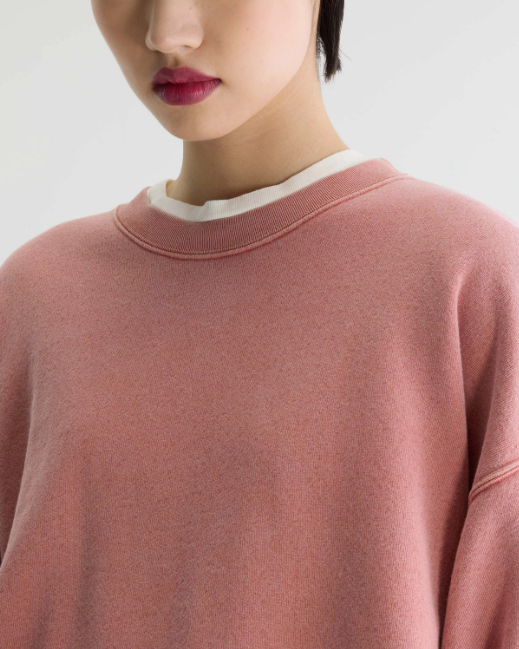 SWEAT VICSKE ETRUSCAN RED ~ BELLEROSE