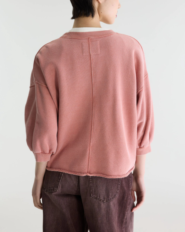 SWEAT VICSKE ETRUSCAN RED ~ BELLEROSE
