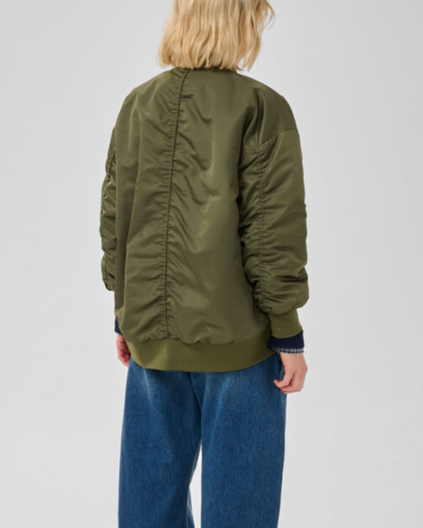 BOMBER HELGA OLIVE NIGHT ~ MY ESSENTIAL WARDROBE