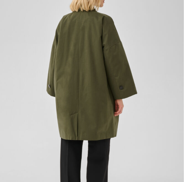 VESTE LYON OVERSIZE OLIVE NIGHT ~ MY ESSENTIAL WARDROBE
