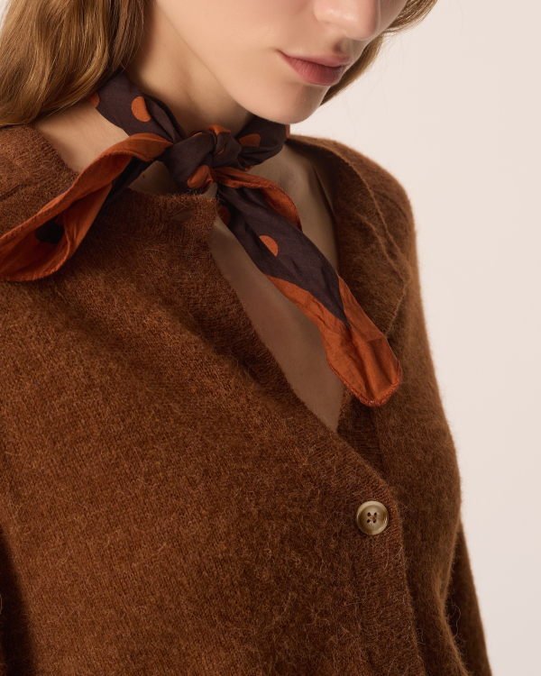 FOULARD NOAM PASTILLE OURSON ~ DES PETITS HAUTS