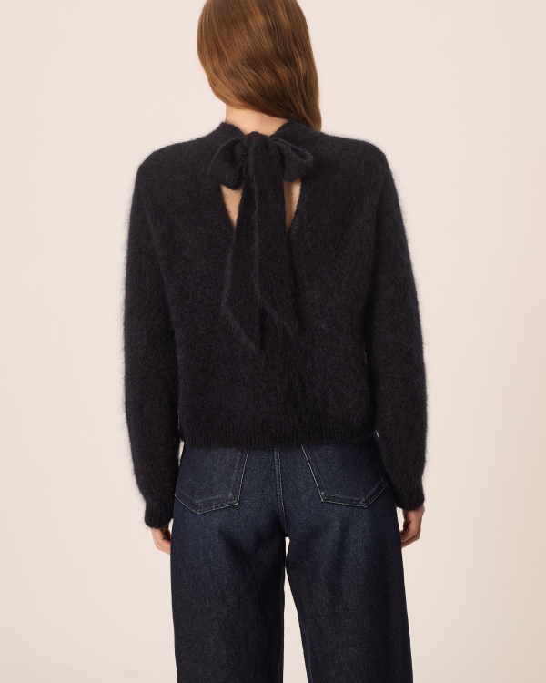 PULL ALBANE MARINE ~ DES PETITS HAUTS