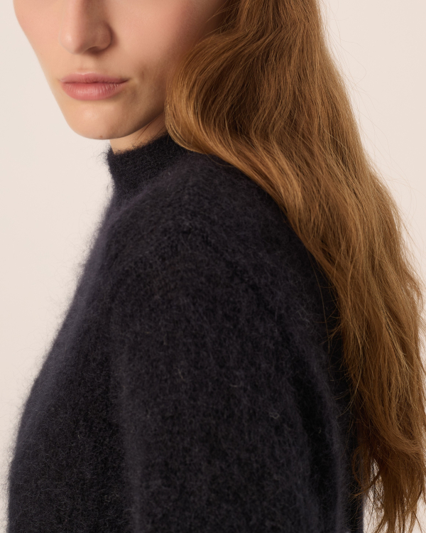 PULL ALBANE MARINE ~ DES PETITS HAUTS